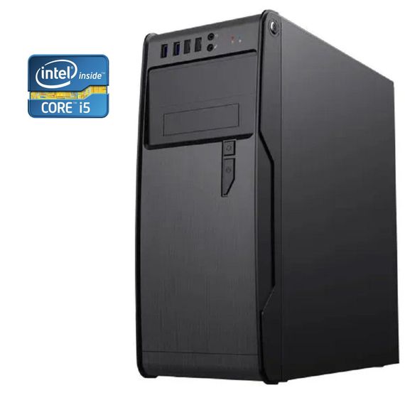 ПК Б-клас GameMax Tower / Intel Core i5-2400 (4 ядра по 3.1 - 3.4 GHz) / 8 GB DDR3 / 500 GB HDD / Intel HD Graphics 2000 / 400W б/в