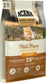 Сухой корм для котят и котов Acana Wild Prairie Cat & Kitten с курицей и рыбой 4.5 кг a71458