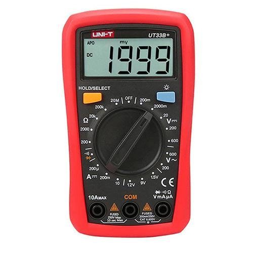 Хороший мультиметр для дому 33 B+ UT DIGITAL, Мультиметр амперметр, ZA-213 Тестери електровимірювальні