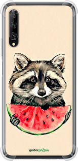 Чохол на Huawei P Smart Pro Єнотик з кавуном "4605sp-1906-2448"