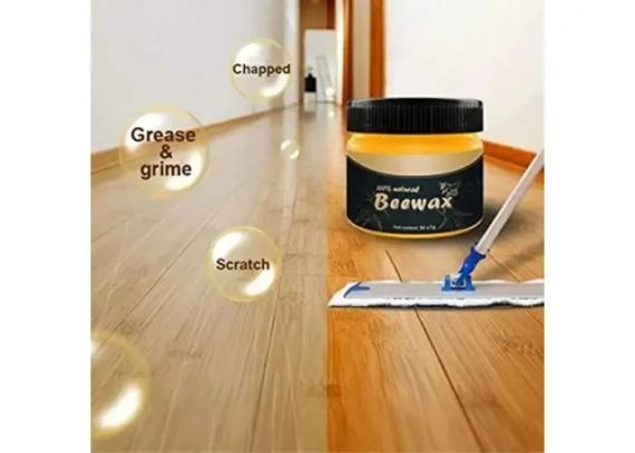 Поліроль для меблів Beewax 80 г/Воскова поліроль для меблів | Зображення 1