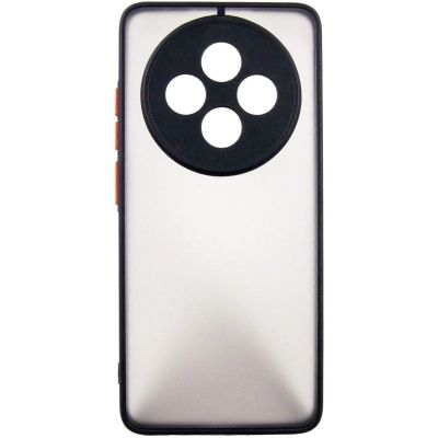 Чехол для мобильного телефона Dengos Matte OPPO Reno 12F 4G Black (DG-TPU-MATT-167)