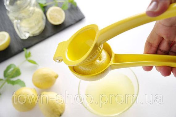 Пресс для цитрусовых Kamille Citrus пластиковый 22х7.4х5см, соковыжималка | Зображення 7
