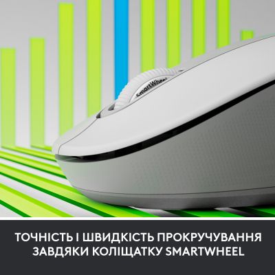 Миша Logitech Signature M650 L Wireless OFF-WHITE B2B (910-006349) | Зображення 4