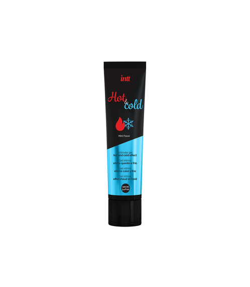 Лубрикант на водной основе Intt Hot & cold gel со вкусом мяты с горячим и холодным эффектом sexstyle