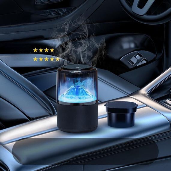 Ароматизатор/освіжувач повітря у машину Glowing Mountains Black | Зображення 1