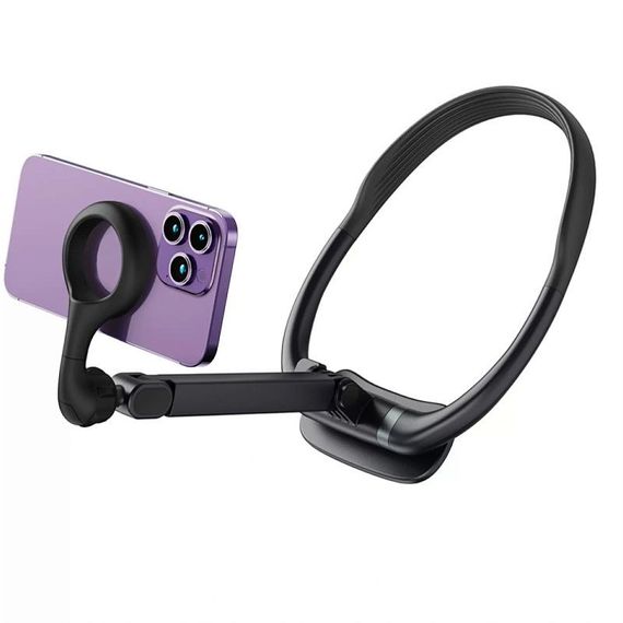 Держатель для телефона WIWU Wi-CH320 на шею магнитный Black | Зображення 1