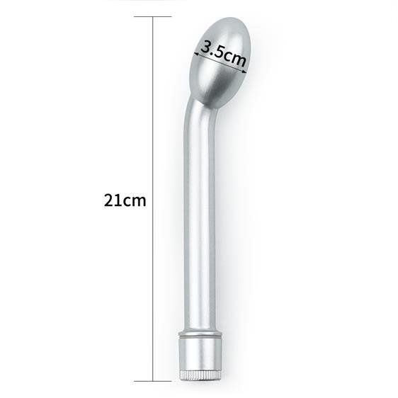 Стимулятор G-точки - iWhizz Probe G Spot 8" Silver | Зображення 1
