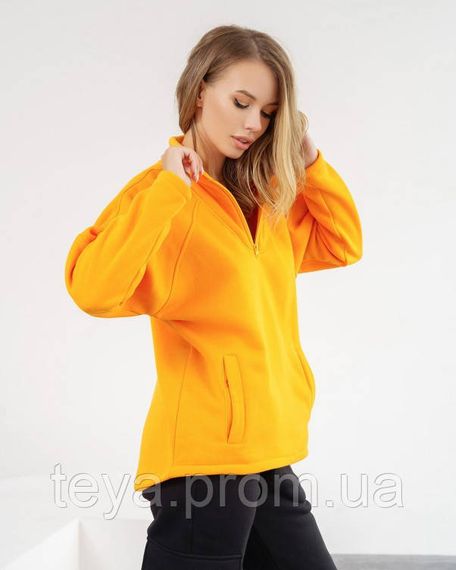 Толстовка колір гірчичний розмір XXL FI_005796 | Зображення 1