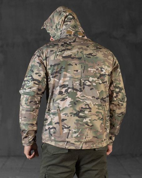 Весняна тактична куртка Soft Shell Silver Knight Windstoper мультикам ОР1234 | Зображення 2