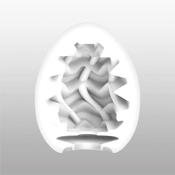Мастурбатор-яйце Tenga Egg Wavy II з подвійним хвилястим рельєфом Sex Aura | Зображення 1