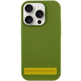 Чохол Silk Full Protective (AA) NO LOGO для Apple iPhone 17 (6.3") Зелений / Dark Olive