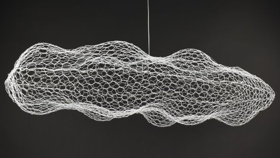 Люстра світлодіодна підвісна LED світильник для квартири на стелю лед 27663 Білий 25-200х42х80 см. | Зображення 2