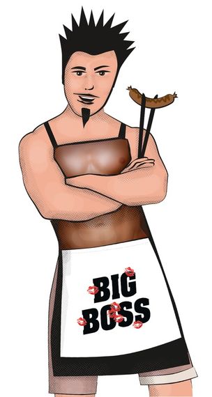 Фартух, чоловік Schurze Chefcock | Зображення 3