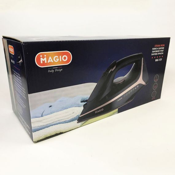 Утюг MAGIO MG-131, паровой утюг для одежды, профессиональный паровой утюг, утюг электрический паровой | Зображення 8