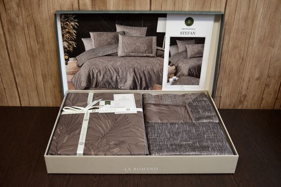 Постільна білизна La Romano Premium Satin 200×220 Stefan Iron | Зображення 3