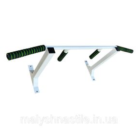 Настенный турник 2в1 "Wide Pro" NE-TR-14W белый, до 300 кг