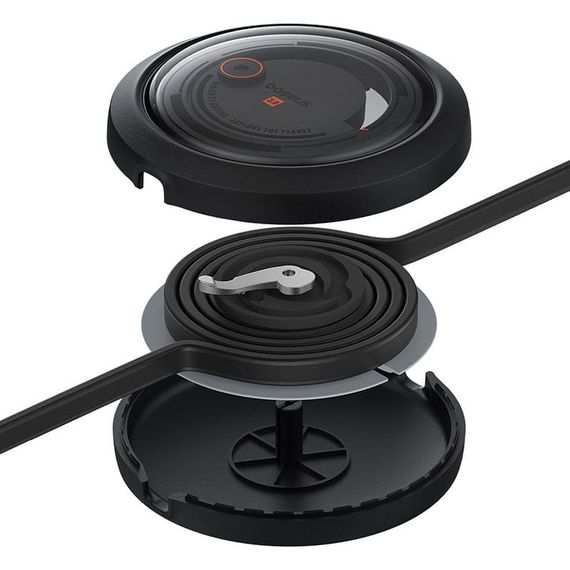 Дата кабель Baseus Free2Draw Retractable Crystal Fast Charging 3in1 100W (1.1m) (P10368700111-03) Cluster Black | Зображення 2