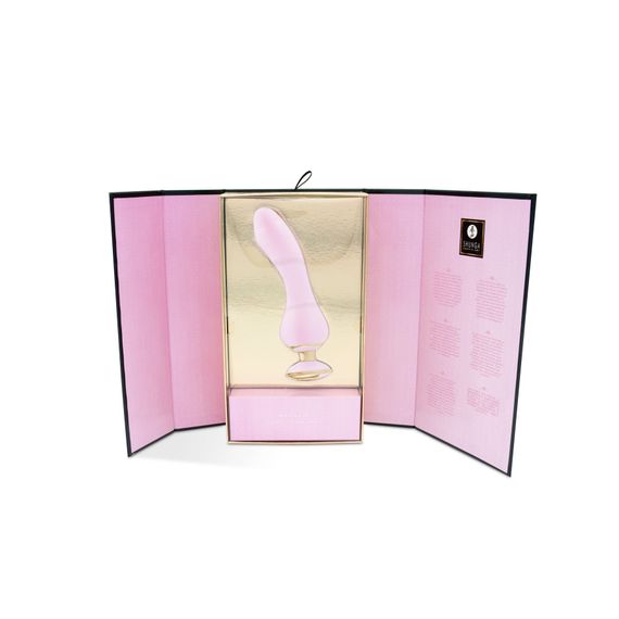 Вібратор для точки G Shunga Sanya Light Pink, гнучкий стовбур | Зображення 4