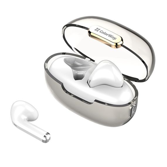 Навушники ColorWay Slim TWS-2 Earbuds White (CW-TWS2WT) | Зображення 2