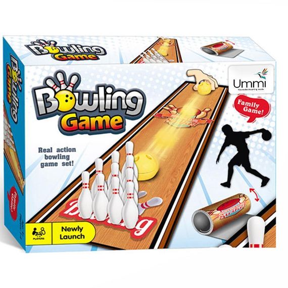 Настільна інтерактивна гра Ummi 707-123 Bowling Game Brown | Зображення 1