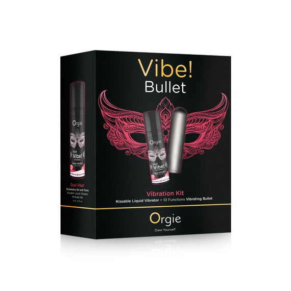 Набір Vibe! Bullet: віброкуля та рідкий вібратор Orgie (Бразилія – Португалія) Sex Aura | Зображення 1