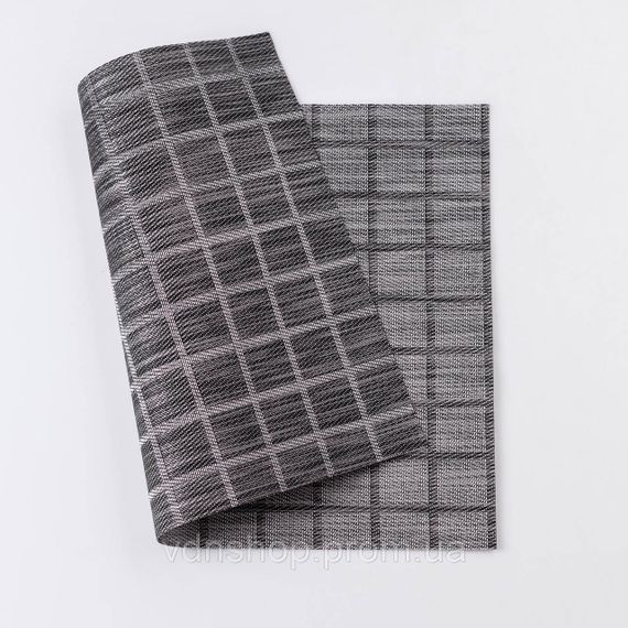 Серветка сервірувальна на стіл 45×30 (см) прямокутна Чорний HP-35-18B | Зображення 3