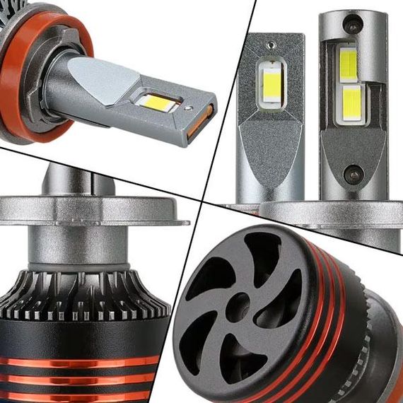 Комплект світлодіодних ламп M8 PRO H7 (PX26d) 110W Canbus 6000K 6500Lm 12/24V | Зображення 2