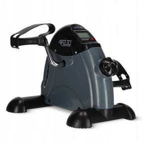 Міні велотренажер 4FIZJO Active 2 в 1 для рук та ніг MBIKE02 Grey/Black (P-5905973401708)