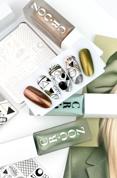 Пластина для стемпінгу Crooz 04 (6 х 6см) | Зображення 1