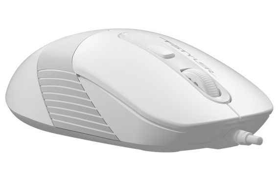 Миша комп'ютерна провідна A4Tech Fstyler FM10 White біла | Зображення 3