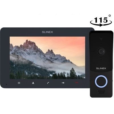 Комплект видеодомофона Slinex SM-07N Cloud Graphite  ML-20HD | Зображення 4