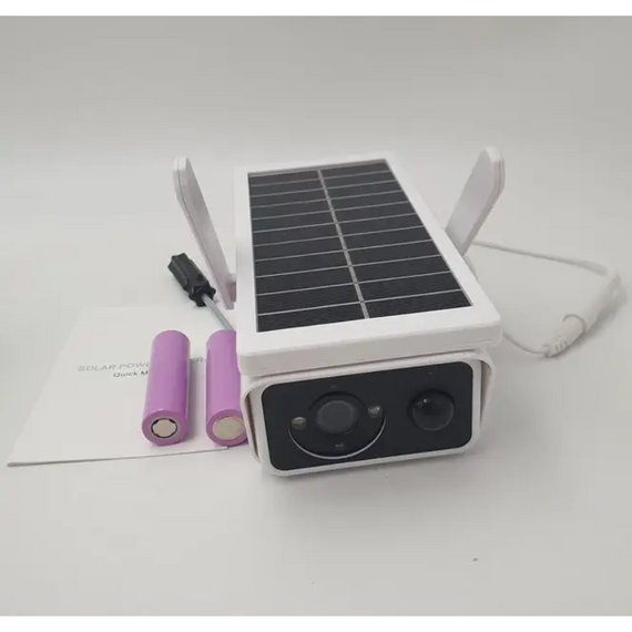 Автономна камера Solar Q1-400W вулична бездротова на сонячній батареї 2 MP AP IP APP ICSEE | Зображення 3