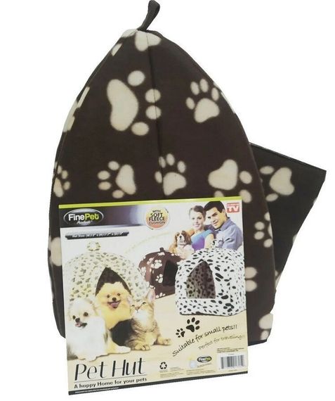 М'який будиночок для собак і котів Pet Hut White великий 35см х 40см XPRO (45609-_199) | Зображення 6