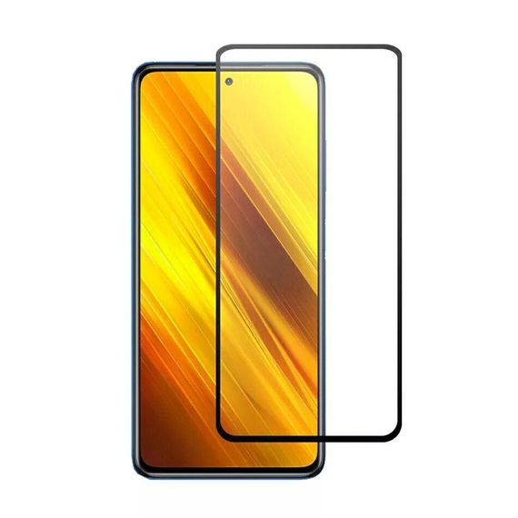Захисне скло 2.5D на весь екран для Poco X3 / X3 Pro | Зображення 2