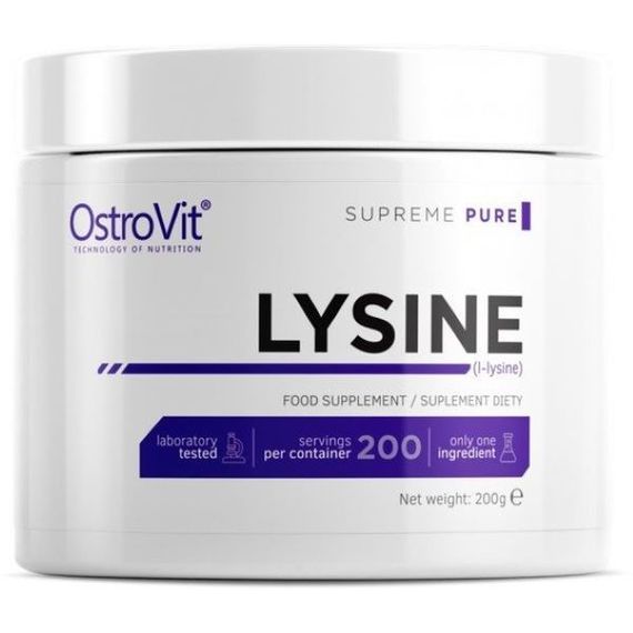 L-лизин Ostrovit Lysine 200 g Pure