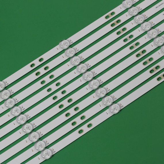 LED підсвітка TV 55" HRS_SQY55D3_5X9_2W_MCPCB SJ.QA.D5500501-3030CS-M 1.14.MD550106 200926 HV550QUB-F5A 9шт. | Зображення 2