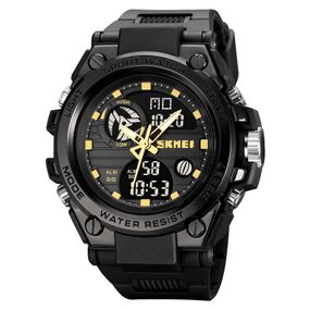 Чоловічий годинник Skmei 2031BKGD Black-Gold
