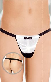 Чоловічі стрінги - Thong 4417 white, S-L