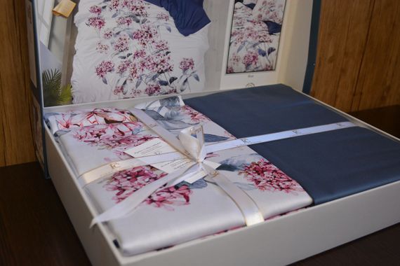 Постільна білизна First Choice 3D Satin 200×220 Luanda Blue | Зображення 4