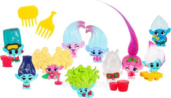 Новогодний адвент календарь 2024/2025 Тролли Оригинал DreamWorks Trolls Band TogetherAdvent Calendar | Зображення 3