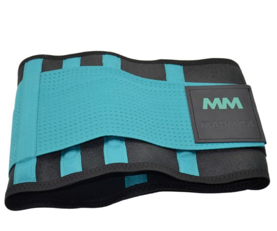 Компресійний пояс Мадмакс MFA-277 Slimming belt Black/turquoise S | Зображення 7