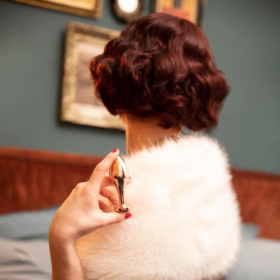 Анальна пробка Rosy Gold - Nouveau Butt Plug | Зображення 6