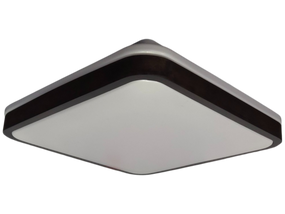 GLOW матовий 60W 391*391*65мм 3000К-6500К з ДК махагон