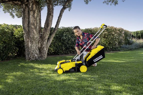 Газонокосарка Karcher LMO 18-33 Battery акуму-я, 18В, 33см, 35/65мм, мульч-е, solo(без АКБ та ЗУ) (1.444-400.0) | Зображення 1