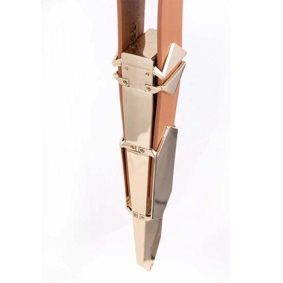 Регулируемая шлепалка LOCKINK Adjustable Slapper for Impact Play - Brown sexstyle | Зображення 5