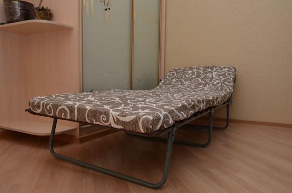 Раскладушка Vista Венеция люкс на ламелях с матрасом и подголовником, для дома и дачи, до 120 кг | Зображення 3