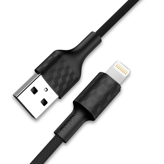 USB кабель Kaku KSC-113 USB - Lightning 1m / 3.2A - Black