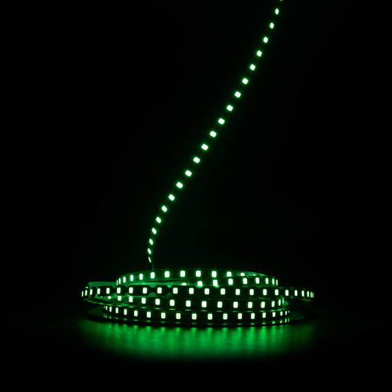 Світлодіодна LED стрічка PROLUM™ 5V IP20 2835\120 6ММ S-TYPE Series "S" Зелений | Зображення 1