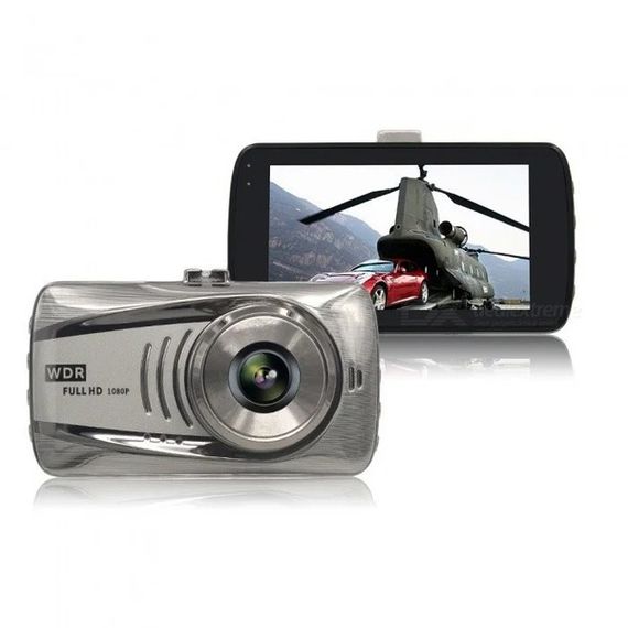 Видеорегистратор FullHD с сенсорным, поворотным экраном, ночной съемкой, ИК подсветкой HD с двумя камерами и ИК-подсветкой XPRO DRIVE XT671
